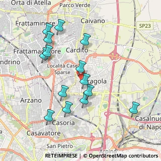 Mappa Via Dario Fiore, 80021 Afragola NA, Italia (2.11214)