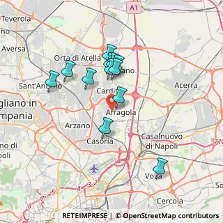 Mappa Via Dario Fiore, 80021 Afragola NA, Italia (3.37083)