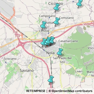 Mappa Via Mozzillo, 80035 Nola NA, Italia (1.70727)