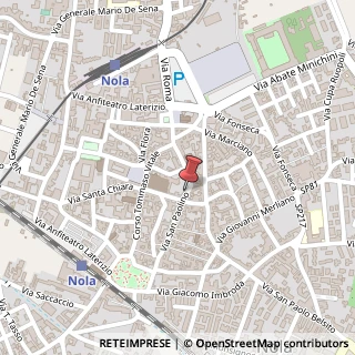Mappa Via Mozzillo, 13, 80035 Nola, Napoli (Campania)