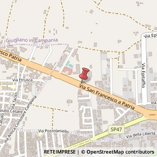 Mappa Via S. Francesco a Patria, 64, 80014 Giugliano in Campania, Napoli (Campania)