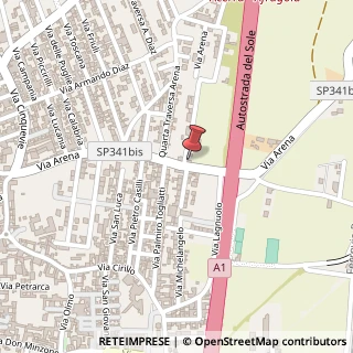 Mappa V Traversa Arena, 1, 80021 Afragola, Napoli (Campania)