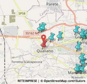 Mappa Via del Cimitero, 80019 Qualiano NA, Italia (2.94867)