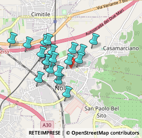 Mappa Via Alfonso Binni, 80035 Nola NA, Italia (0.79053)