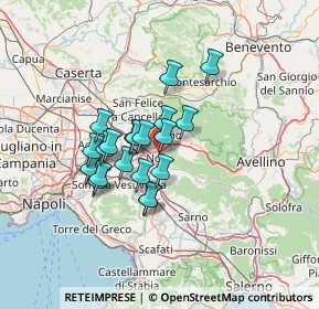 Mappa Via Alfonso Binni, 80035 Nola NA, Italia (10.584)
