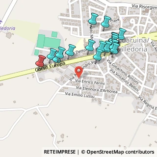 Mappa Via Alessandro Volta, 07039 Valledoria SS, Italia (0.276)