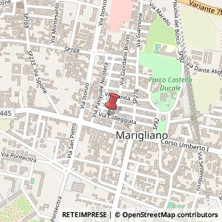 Mappa Via Colleggiata, 36, 80034 Marigliano, Napoli (Campania)