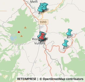 Mappa Via Pisacane, 85028 Rionero In Vulture PZ, Italia (2.89)