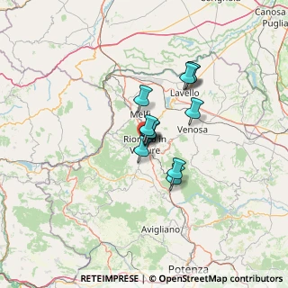 Mappa Via Giorgio Amendola, 85028 Rionero In Vulture PZ, Italia (8.89)