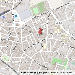 Mappa Via G. Fonseca, 75, 80035 Nola, Napoli (Campania)
