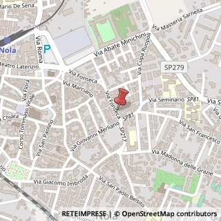 Mappa Via G. Fonseca, 83/91, 80035 Nola, Napoli (Campania)