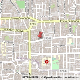 Mappa Via Aniello Palumbo, 136, 80014 Giugliano in Campania, Napoli (Campania)