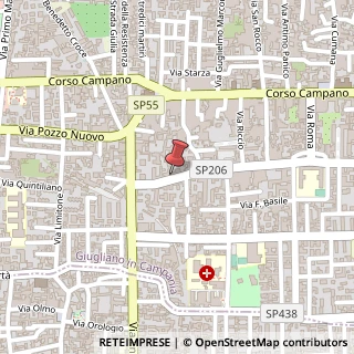 Mappa Via Aniello Palumbo, 140, 80014 Giugliano in Campania, Napoli (Campania)