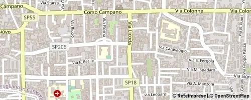 Mappa Giugliano de Campania