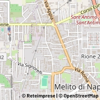 Kort Melito di Napoli