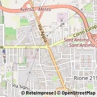 Mapa Melito di Napoli