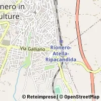 Mapa Rionero in Vulture