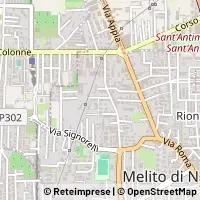 Kort Melito di Napoli