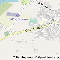 नक्शा Valledoria