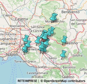 Mappa Via San Paolo Belsito, 80035 Nola NA, Italia (9.67421)