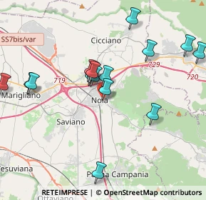 Mappa Via S. Paolo Belsito, 80035 Nola NA, Italia (4.36533)