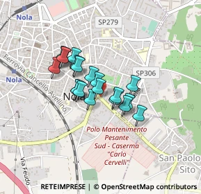 Mappa Via S. Paolo Belsito, 80035 Nola NA, Italia (0.315)