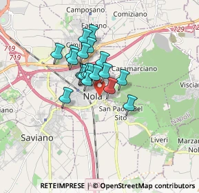 Mappa Via San Paolo Belsito, 80035 Nola NA, Italia (1.22)