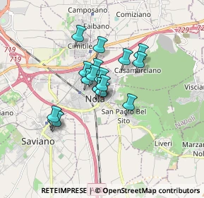 Mappa Via S. Paolo Belsito, 80035 Nola NA, Italia (1.23722)