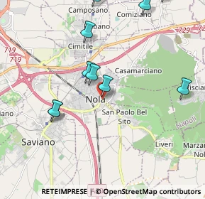 Mappa Via S. Paolo Belsito, 80035 Nola NA, Italia (2.57182)