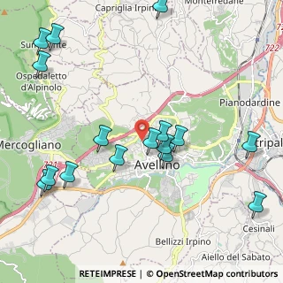 Mappa Via G. di Guglielmo, 83100 Avellino AV, Italia (2.61563)