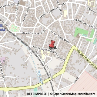 Mappa Via Monsignor Amilcare Boccio, 79, 80035 Nola, Napoli (Campania)