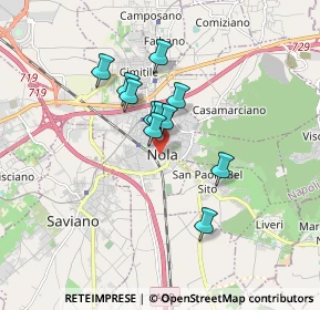 Mappa Via Monsignor Amilcare Boccio, 80035 Nola NA, Italia (1.32273)