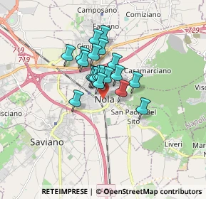 Mappa Via Monsignor Amilcare Boccio, 80035 Nola NA, Italia (1.123)