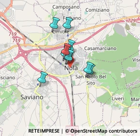 Mappa Via Monsignor Amilcare Boccio, 80035 Nola NA, Italia (1.055)