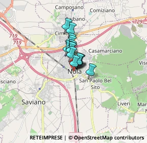 Mappa Via Monsignor Amilcare Boccio, 80035 Nola NA, Italia (0.83267)