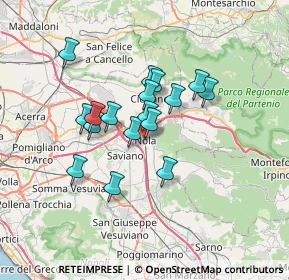 Mappa Via Monsignor Amilcare Boccio, 80035 Nola NA, Italia (5.65765)