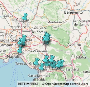 Mappa Via Monsignor Amilcare Boccio, 80035 Nola NA, Italia (14.9965)