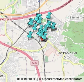 Mappa Via Monsignor Amilcare Boccio, 80035 Nola NA, Italia (0.6015)