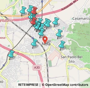 Mappa Via Monsignor Amilcare Boccio, 80035 Nola NA, Italia (0.9195)