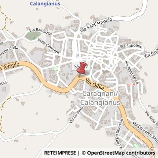 Mappa Loc. Li Funtaneddhi, 07023, 07023 Calangianus SS, Italia, 07023 Calangianus, Olbia-Tempio (Sardegna)