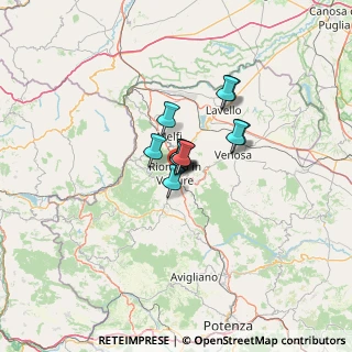 Mappa Via Foggia, 85028 Rionero In Vulture PZ, Italia (6.6575)