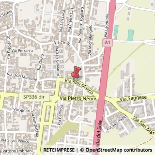 Mappa Strada San Marco in Sylvis, 75, 80021 Scisciano, Napoli (Campania)