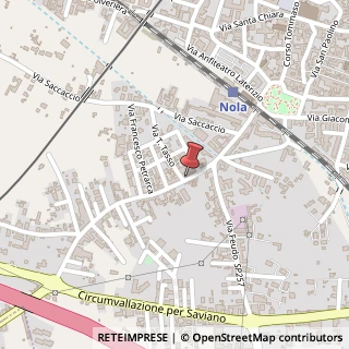 Mappa Via Saviano, 13, 80035 Nola, Napoli (Campania)