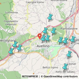 Mappa Via Giovanni di Guglielmo, 83100 Avellino AV, Italia (2.61)