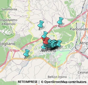 Mappa Via Cesare Uva, 83100 Avellino AV, Italia (1.0145)
