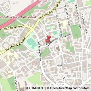 Mappa Via Cesare Uva, 3, 83100 Avellino, Avellino (Campania)