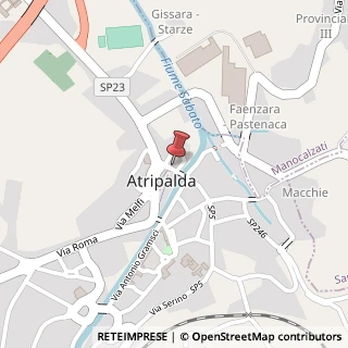 Mappa Piazza Umberto I, 83042 Dogana dei Grani Atripalda AV, Italia, 83042 Atripalda, Avellino (Campania)