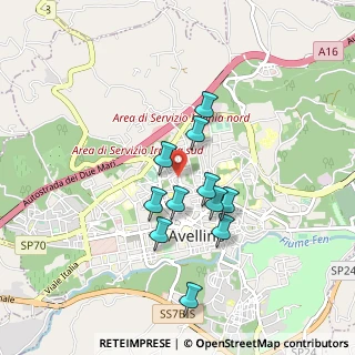 Mappa Piazza S. Francesco, 83100 Avellino AV, Italia (0.77545)