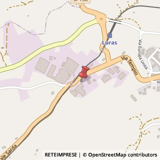 Mappa Strada Statale 127, km 37.500, 07023 Calangianus, Olbia-Tempio (Sardegna)