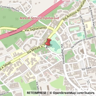 Mappa Via F. A. Cappone, 35, 83100 Avellino, Avellino (Campania)